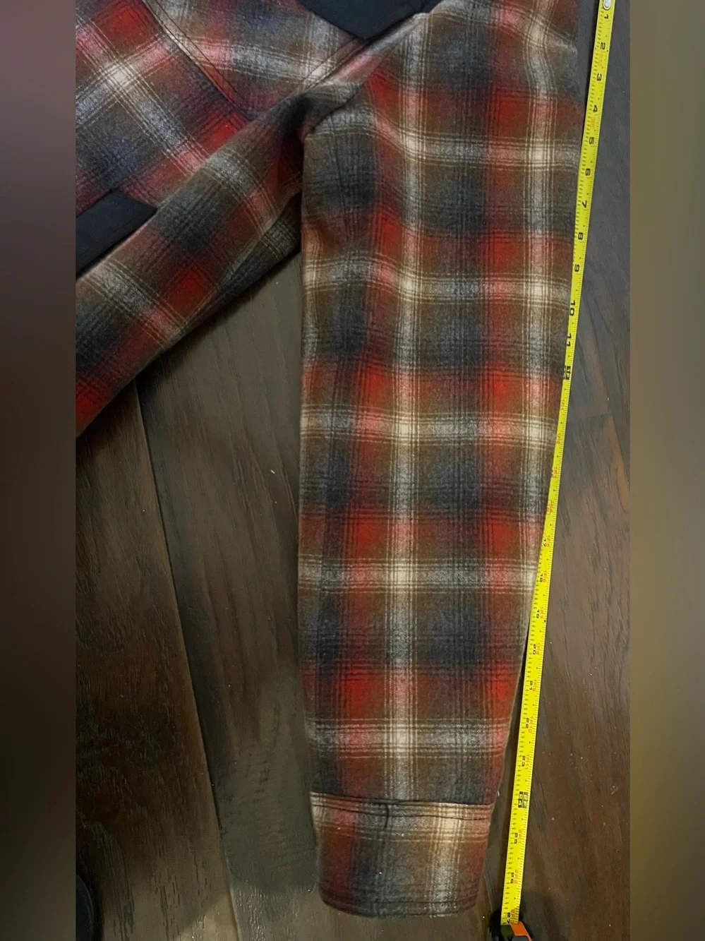 Pendleton Men's Red Plaid Wool-Blend Jacket